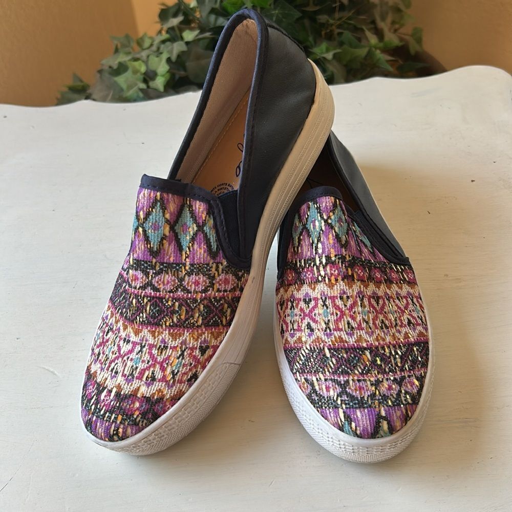 Colorful Slip-On Women's Shoes